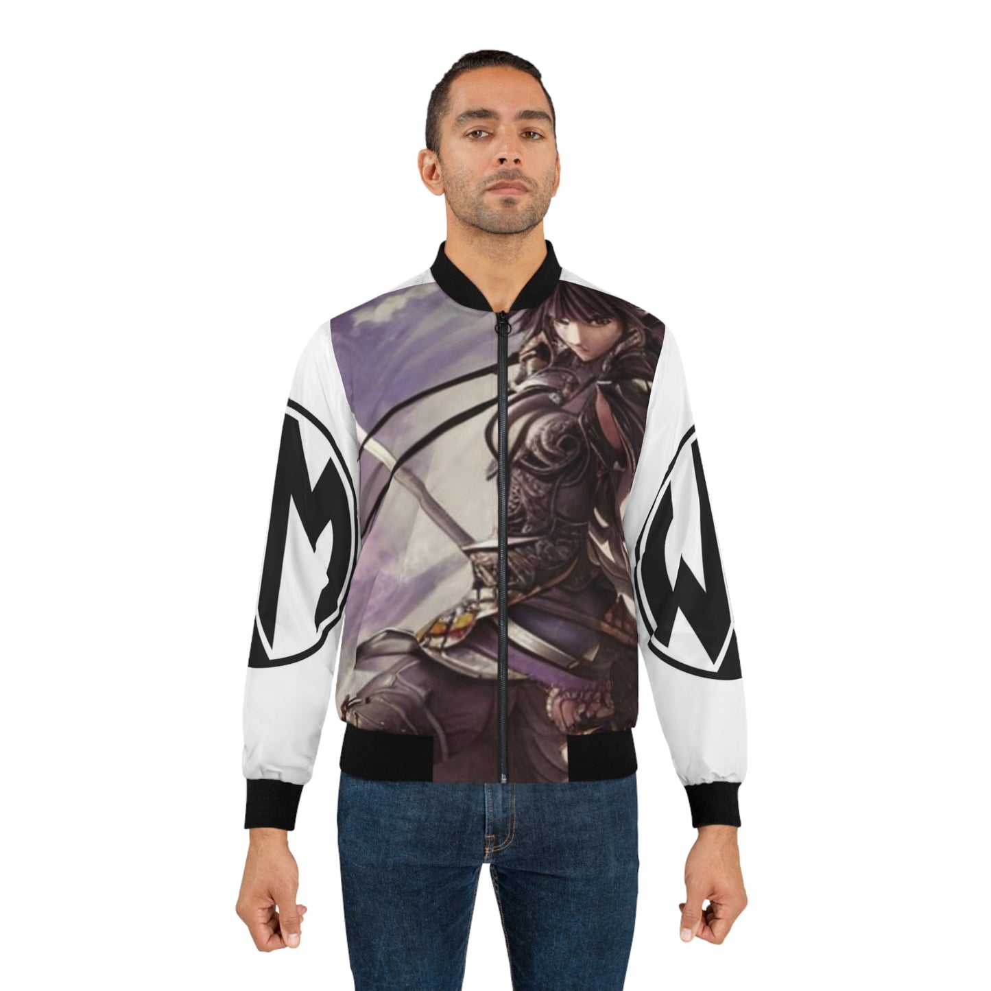 Be The Warrior-Men's Bomber Jacket (AOP)