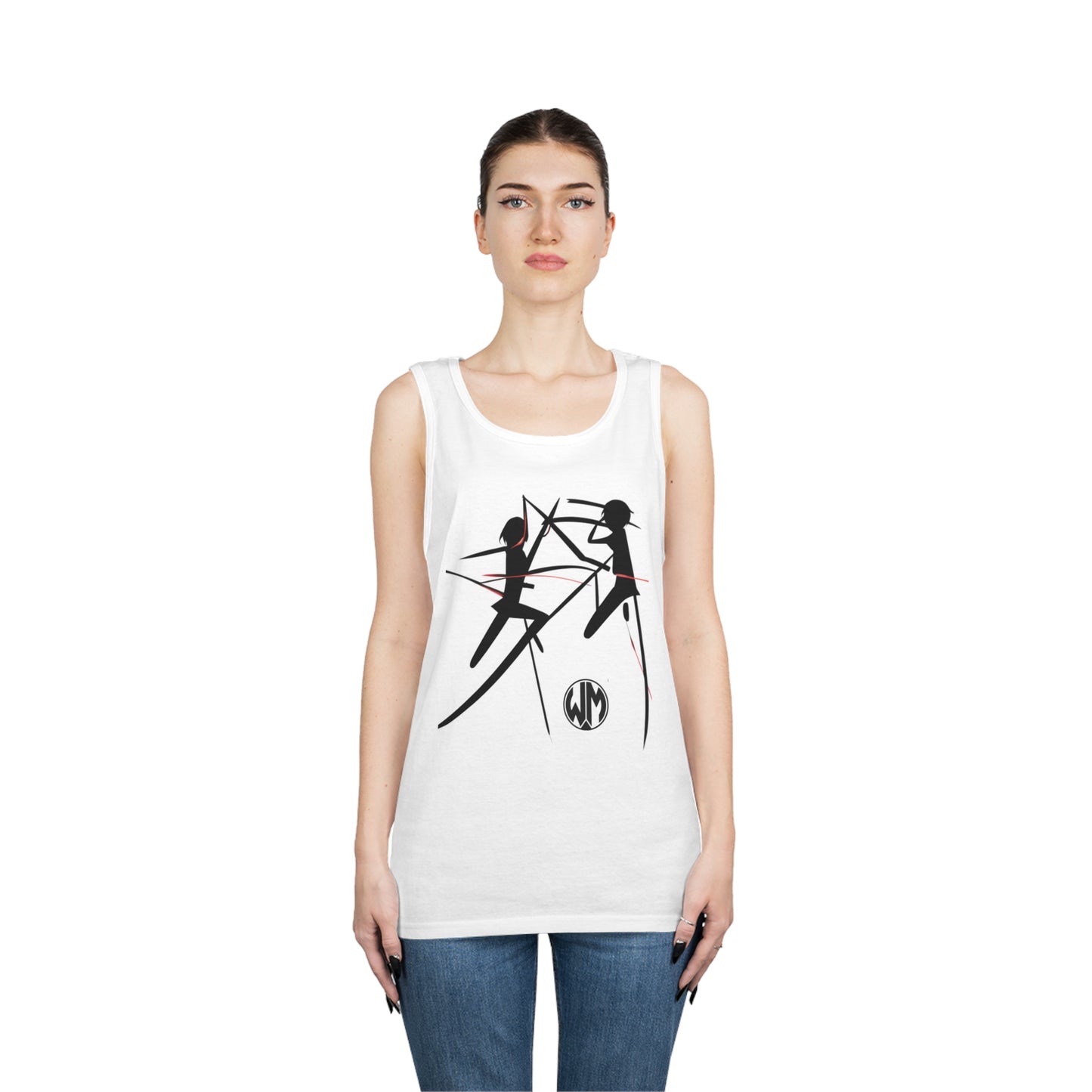 Blade warriors- Unisex Heavy Cotton Tank Top