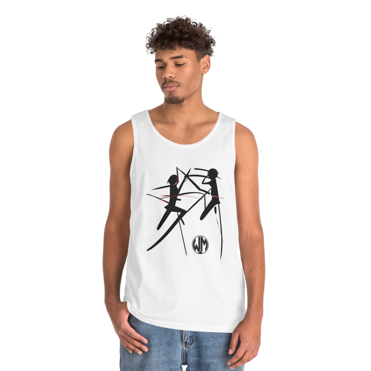 Blade warriors- Unisex Heavy Cotton Tank Top