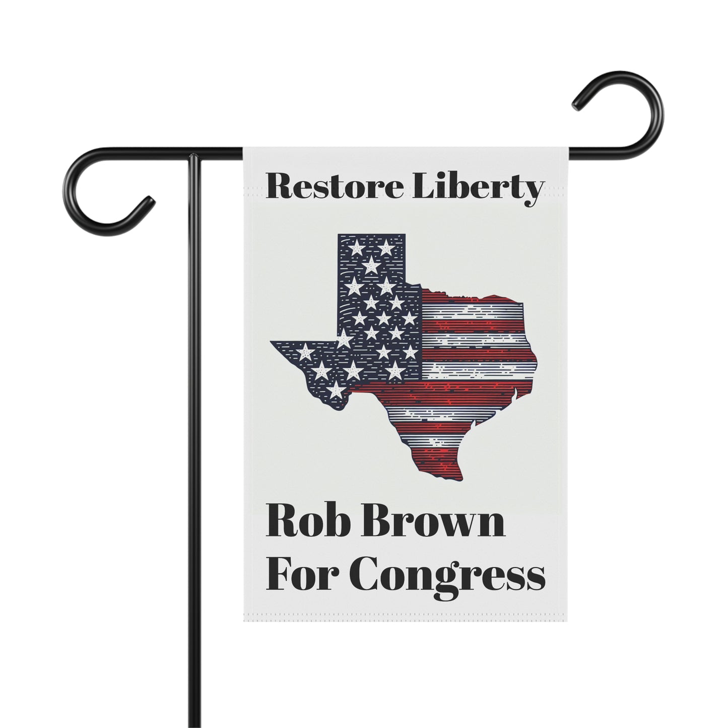 Brown for Texas Garden & House Banner