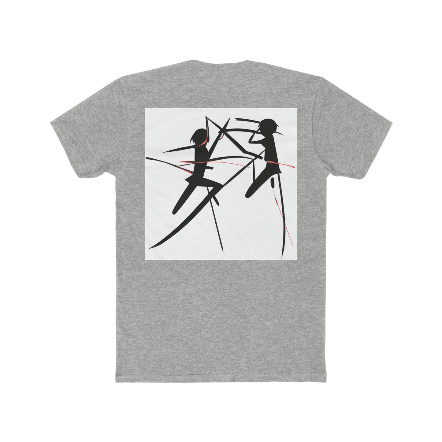 Bladed Warrior- Men's Cotton Crew Tee