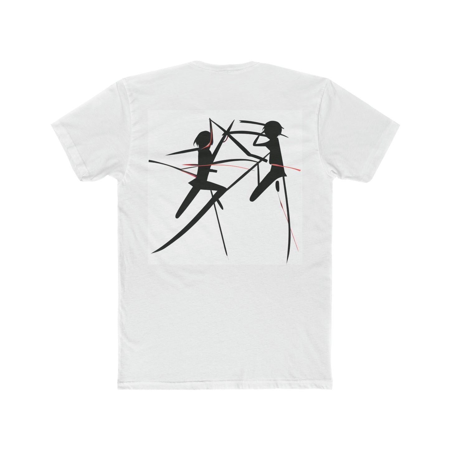 Bladed Warrior- Men's Cotton Crew Tee