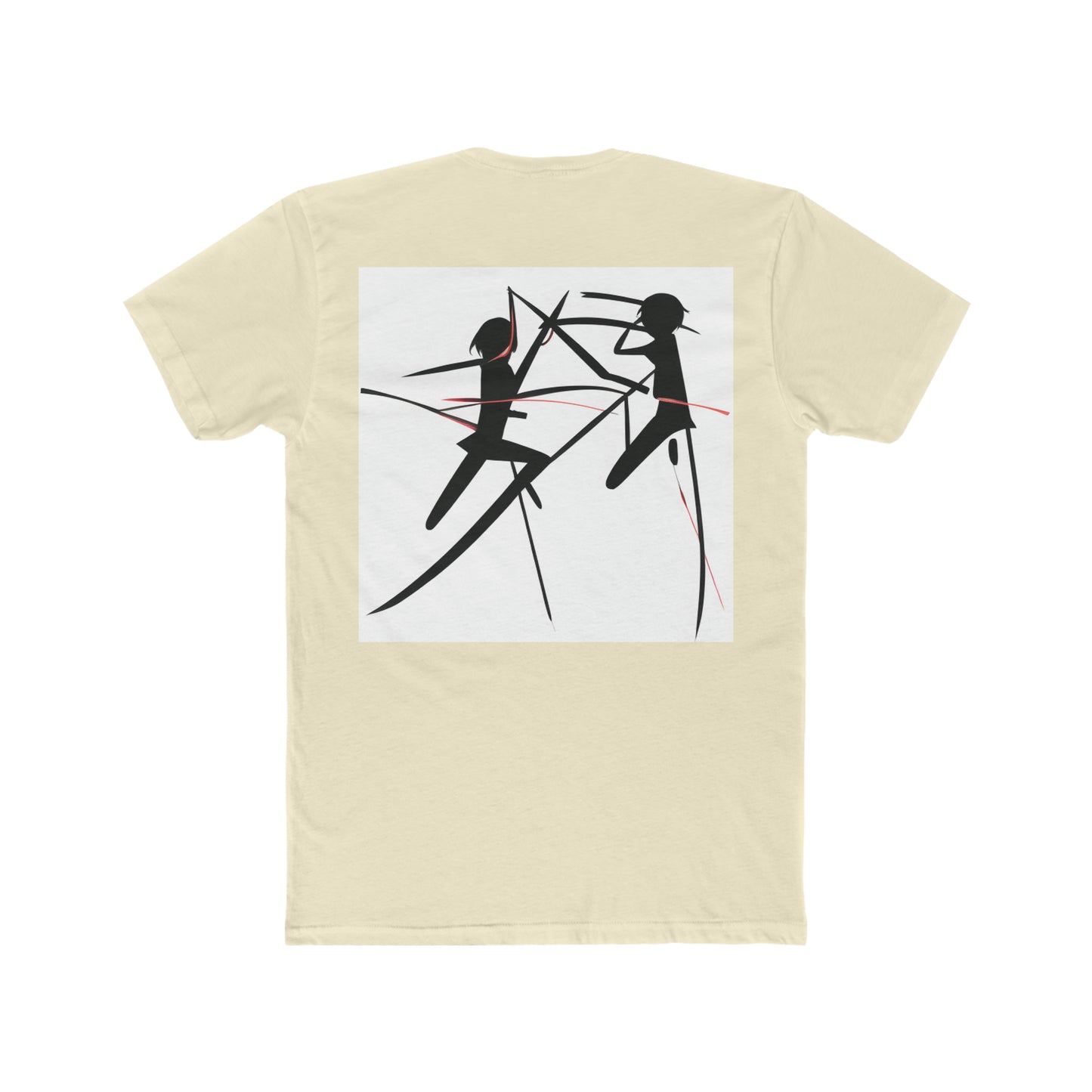 Bladed Warrior- Men's Cotton Crew Tee