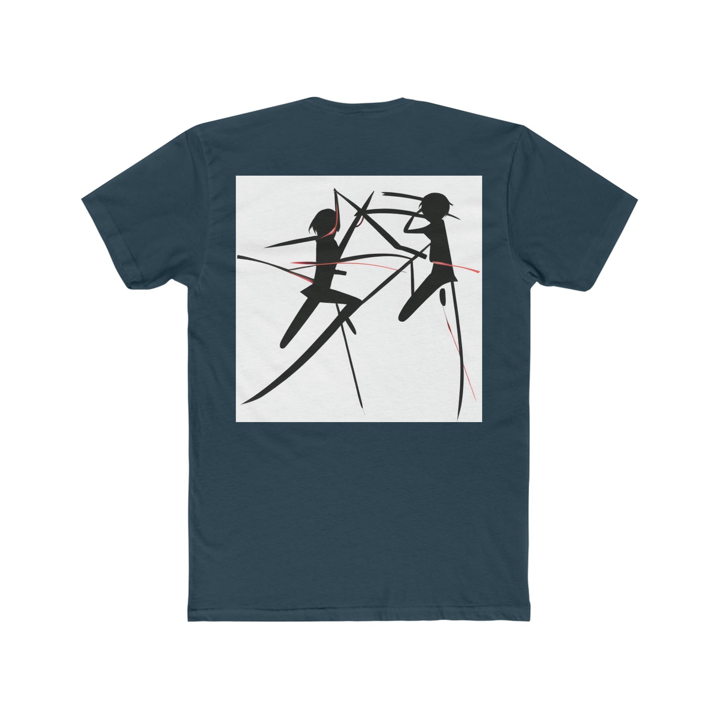 Bladed Warrior- Men's Cotton Crew Tee