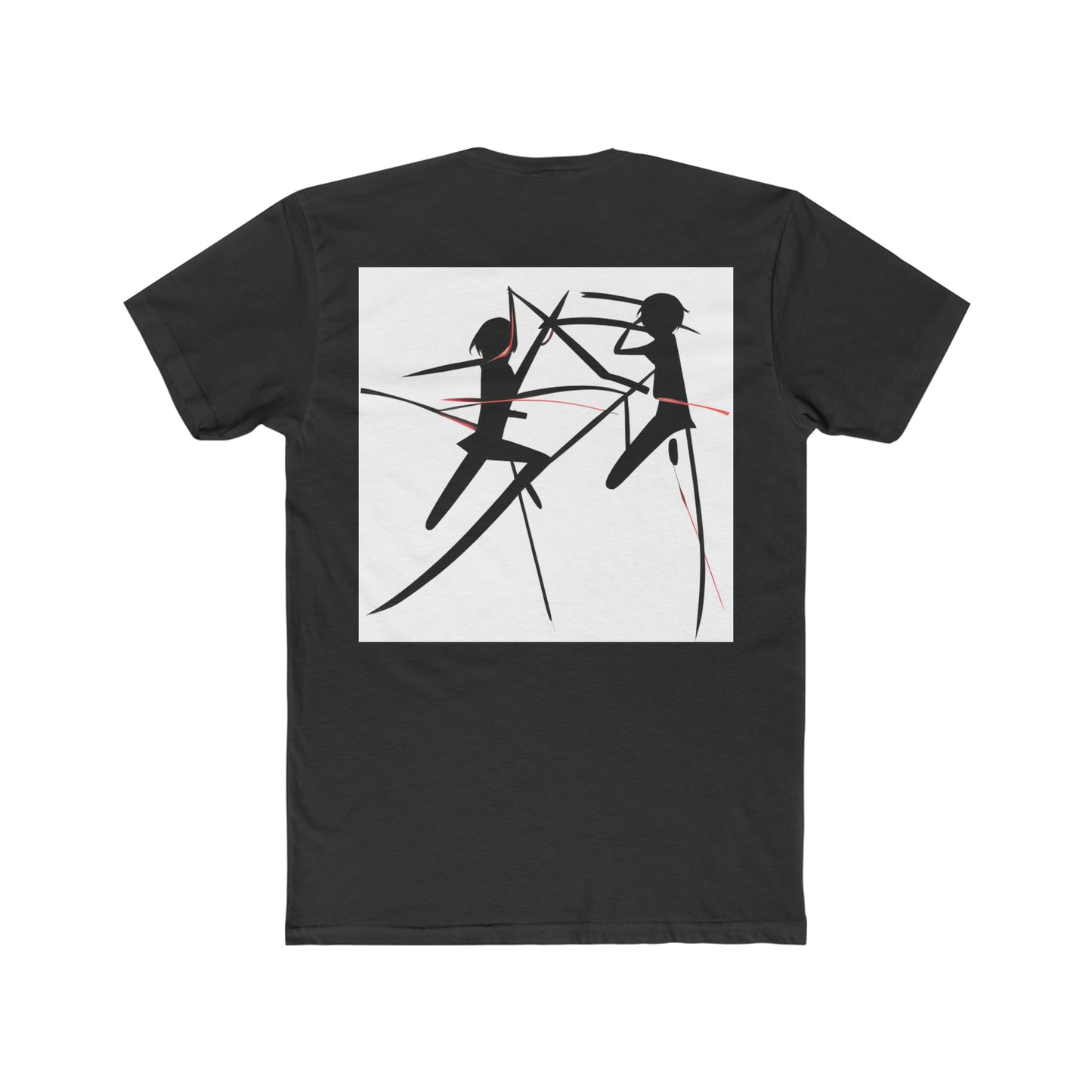 Bladed Warrior- Men's Cotton Crew Tee