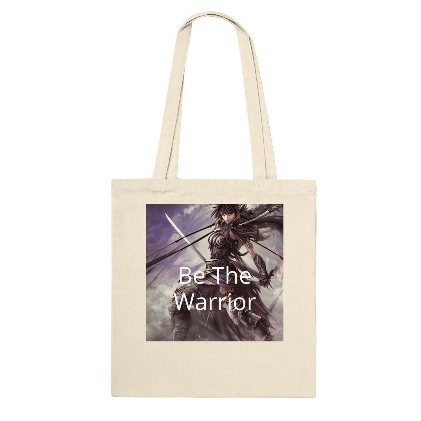 Be the Warrior Classic Tote Bag - Premium Tote Bag